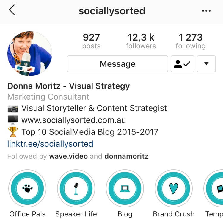 instagram bio video creator